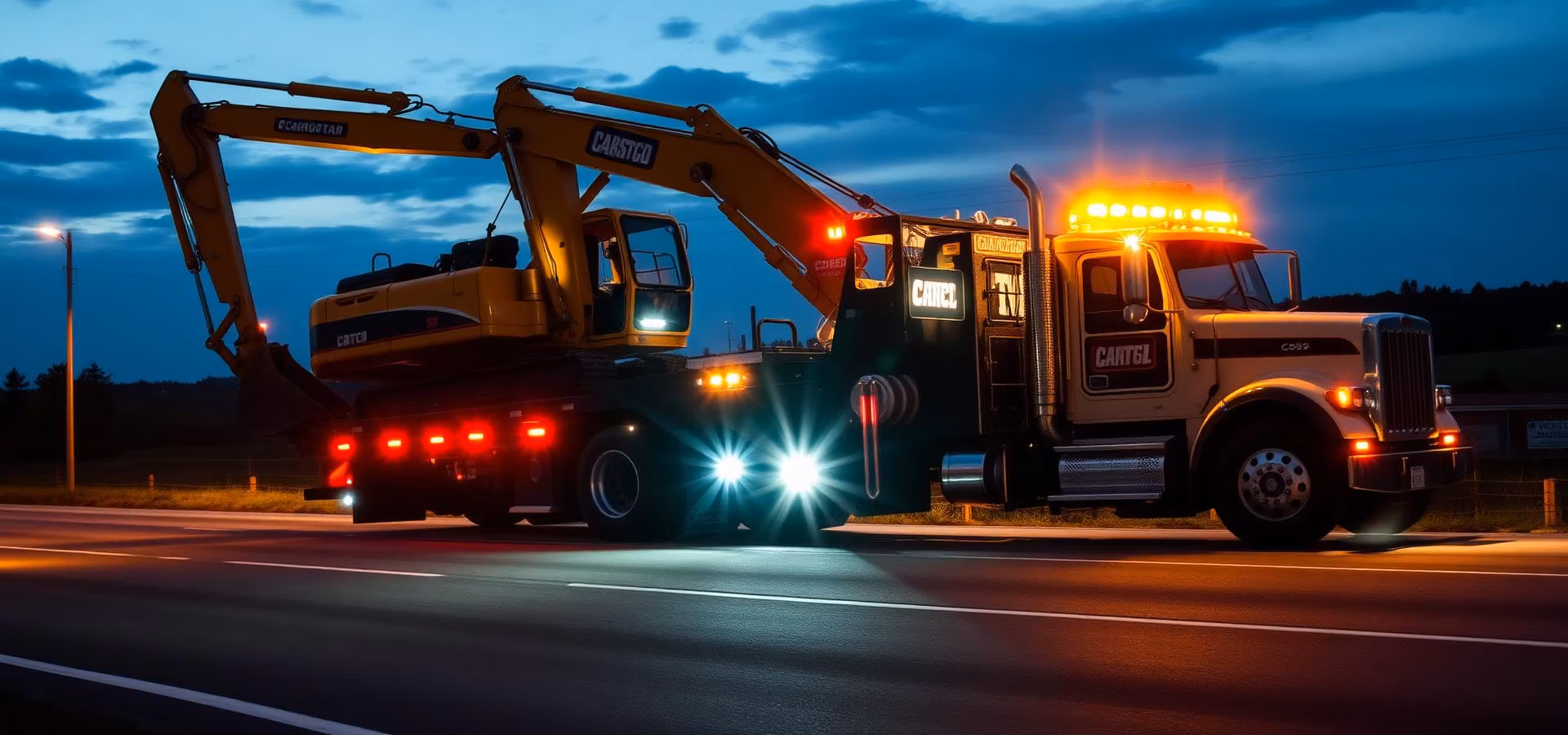 Heavy Machinery Towing