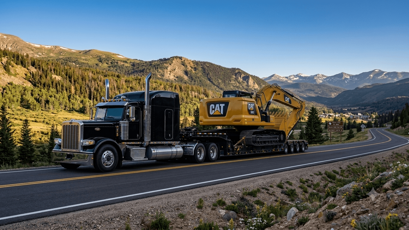Lowboy Equipment Recovery